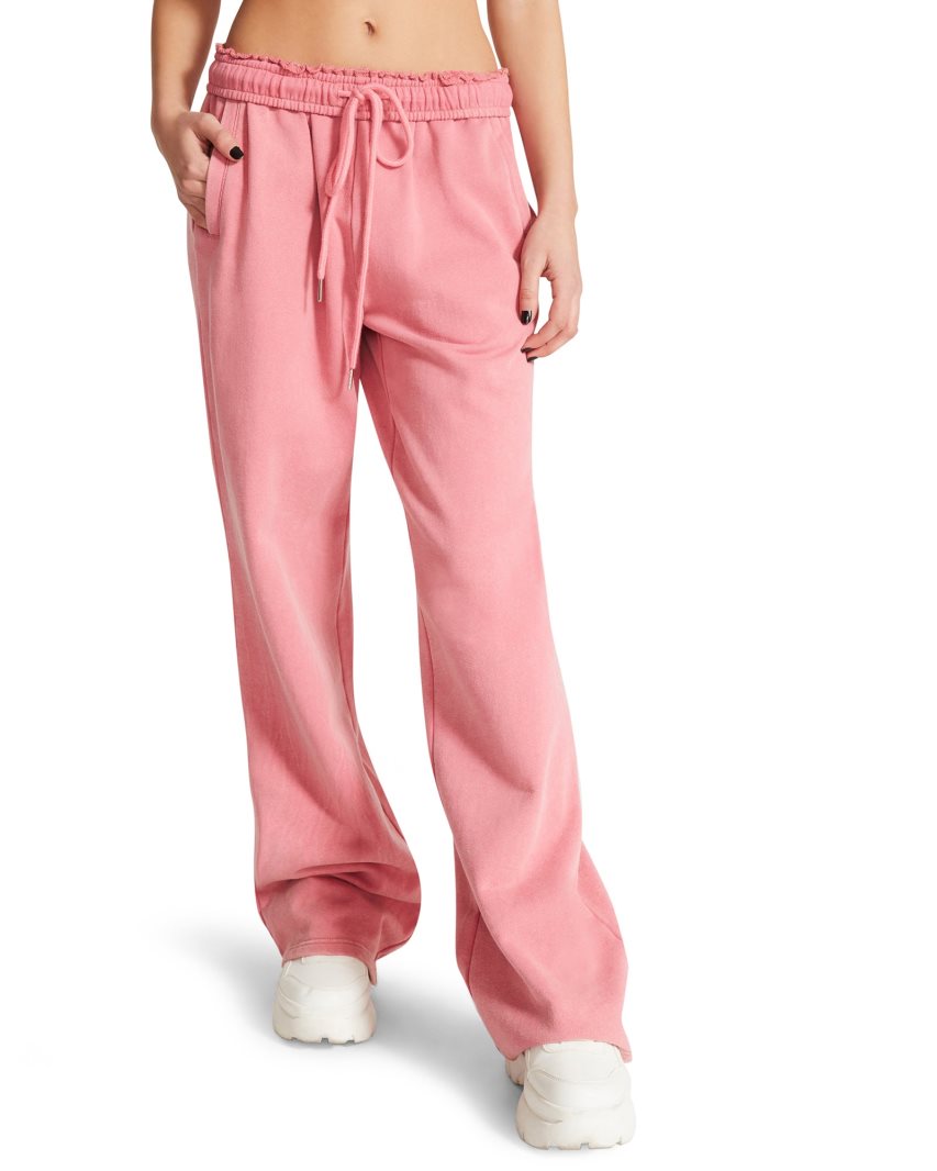 Pantalones Steve Madden Brooks Mujer Rosas | ES JB1390